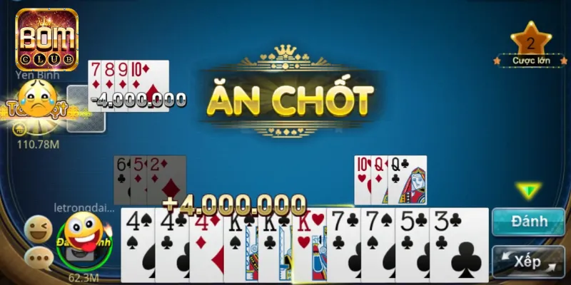 Phỏm Tá Lả Bomclub: Thử Thách Bản Thân Với Game Bài Online 3 Kinh nghiệm thực tế khi chơi Phỏm tá lả bomclub online